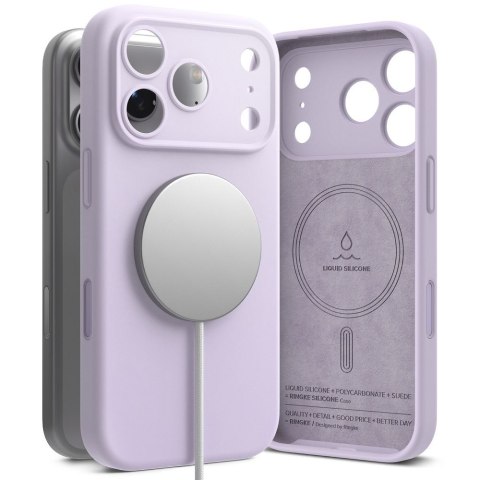 RINGKE SILICONE MAGNETIC MAGSAFE IPHONE 17 PRO MAX LIGHT PURPLE Ringke