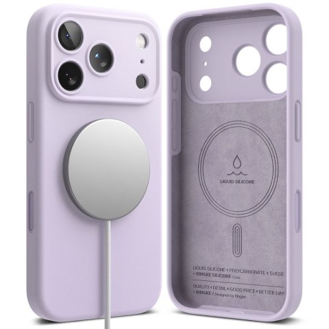 RINGKE SILICONE MAGNETIC MAGSAFE IPHONE 17 PRO MAX LIGHT PURPLE Ringke