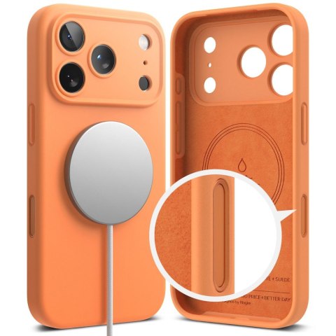 RINGKE SILICONE MAGNETIC MAGSAFE IPHONE 17 PRO MAX TANGERINE Ringke