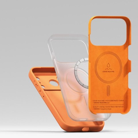RINGKE SILICONE MAGNETIC MAGSAFE IPHONE 17 PRO MAX TANGERINE Ringke