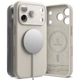 RINGKE SILICONE MAGNETIC MAGSAFE IPHONE 17 PRO STONE Ringke