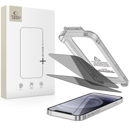 SZKŁO PRYWATYZUJĄCE TECH-PROTECT QUICK SET SPY+ 2-PACK IPHONE 12 / 12 PRO PRIVACY Tech-Protect