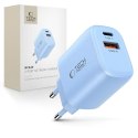 TECH-PROTECT NCA20 2-PORT NETWORK CHARGER PD 20W / QC3.0 BABY BLUE Tech-Protect