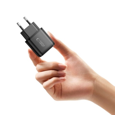 TECH-PROTECT NCA20 2-PORT NETWORK CHARGER PD 20W / QC3.0 BLACK Tech-Protect