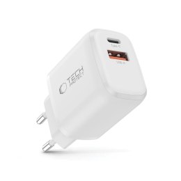 TECH-PROTECT NCA20 2-PORT NETWORK CHARGER PD 20W / QC3.0 WHITE Tech-Protect