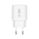 TECH-PROTECT NCA20 2-PORT NETWORK CHARGER PD 20W / QC3.0 WHITE Tech-Protect