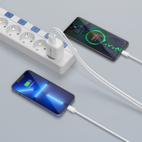 TECH-PROTECT NCA20 2-PORT NETWORK CHARGER PD 20W / QC3.0 WHITE Tech-Protect