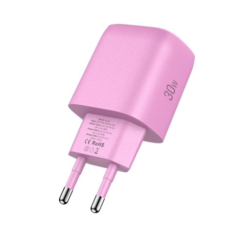 TECH-PROTECT NCA30 2-PORT NETWORK CHARGER PD 30W / QC3.0 BABY PINK Tech-Protect