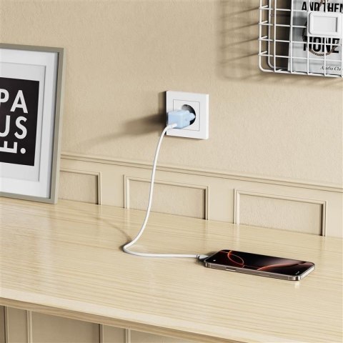 TECH-PROTECT NCM25 1-PORT NETWORK CHARGER PD 25W BABY BLUE Tech-Protect