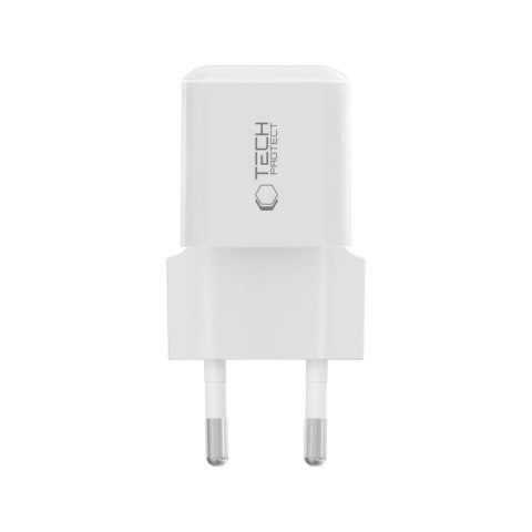 TECH-PROTECT NCM25 1-PORT NETWORK CHARGER PD 25W WHITE Tech-Protect
