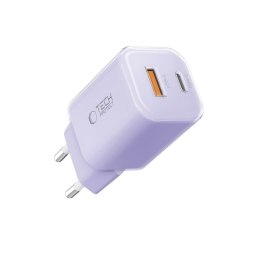 TECH-PROTECT NCM33 2-PORT NETWORK CHARGER PD 33W / QC3.0 BABY PURPLE Tech-Protect