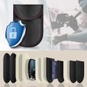 KLATKA FARADAYA TECH-PROTECT KLR100 POUCH KEYLESS RFID SIGNAL BLOCKER CASE BLACK/RED Tech-Protect