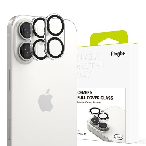 OSŁONA APARATU RINGKE CAMERA FULL COVER 2-PACK IPHONE 17 BLACK Ringke