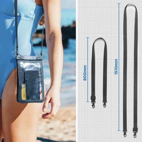 SPIGEN A603 UNIVERSAL WATERPROOF CASE BLACK Spigen