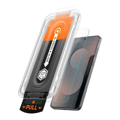 SZKŁO HARTOWANE SPIGEN GLAS.TR "EZ FIT PRO" 2-PACK GALAXY S25 FE CLEAR Spigen