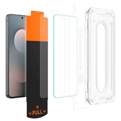 SZKŁO HARTOWANE SPIGEN GLAS.TR "EZ FIT PRO" 2-PACK GALAXY S25 FE CLEAR Spigen