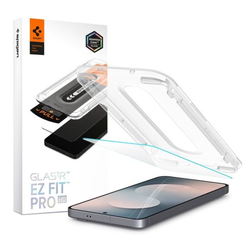 SZKŁO HARTOWANE SPIGEN GLAS.TR "EZ FIT PRO" HD GALAXY S25 FE CLEAR Spigen