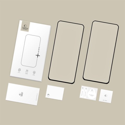 SZKŁO HARTOWANE TECH-PROTECT GLASS FIT+ 2-PACK GALAXY S25 FE BLACK Tech-Protect