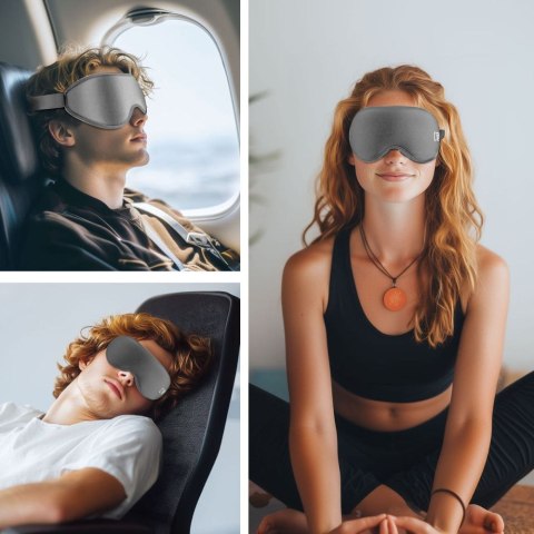 TECH-PROTECT EYESHADE SLEEP MASK GREY Tech-Protect
