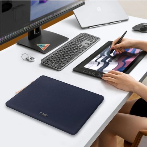 TECH-PROTECT FLEECE LAPTOP 13-14 NAVY BLUE Tech-Protect