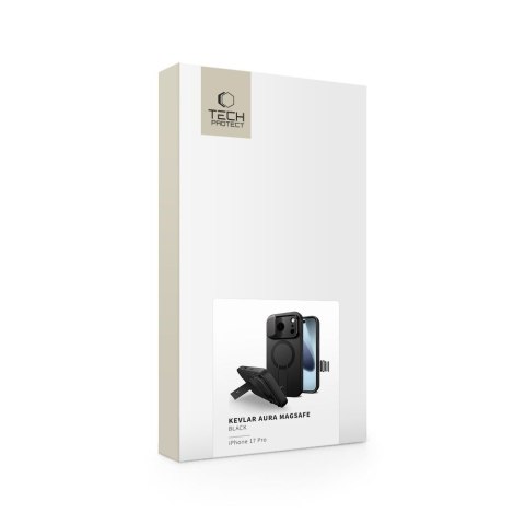 TECH-PROTECT KEVLAR AURA MAGSAFE IPHONE 17 PRO BLACK Tech-Protect