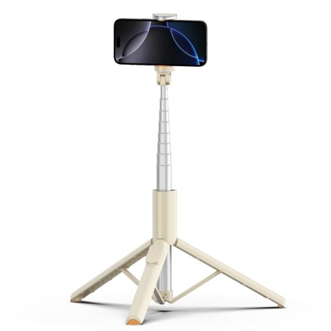 TECH-PROTECT L09S BLUETOOTH SELFIE STICK TRIPOD BEIGE Tech-Protect