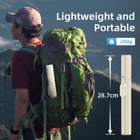 TECH-PROTECT L09S BLUETOOTH SELFIE STICK TRIPOD BEIGE Tech-Protect