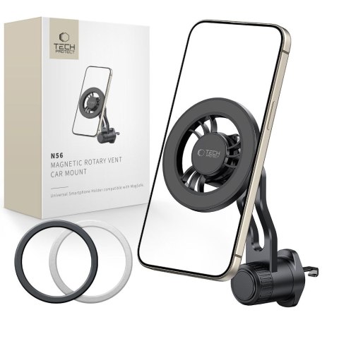 TECH-PROTECT N56 MAGNETIC MAGSAFE ROTABLE VENT CAR MOUNT BLACK Tech-Protect