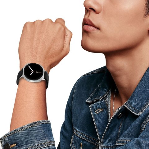 TECH-PROTECT NYLON STRIPE SAMSUNG GALAXY WATCH 8 / CLASSIC (40 / 44 / 46 MM) BLACK/ORANGE Tech-Protect