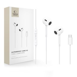TECH-PROTECT ULTRABOOST TYPE-C EARPHONE CORE G2 WHITE Tech-Protect