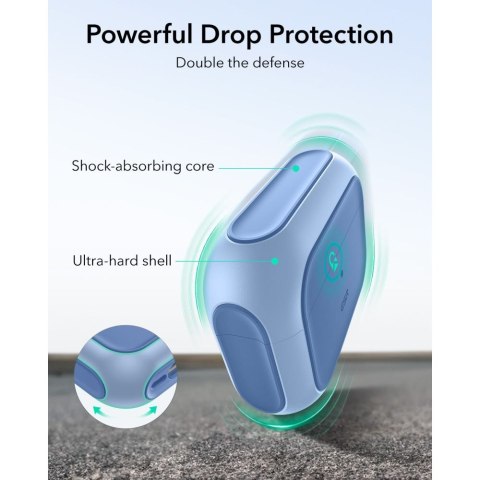 ESR ORBIT HALOLOCK MAGSAFE APPLE AIRPODS PRO 3 POWDER BLUE ESR