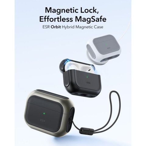 ESR ORBIT HALOLOCK MAGSAFE APPLE AIRPODS PRO 3 TITANIUM ESR