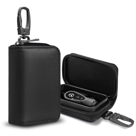 KLATKA FARADAYA TECH-PROTECT KLR300 POUCH KEYLESS RFID SIGNAL BLOCKER CASE BLACK/BLACK Tech-Protect