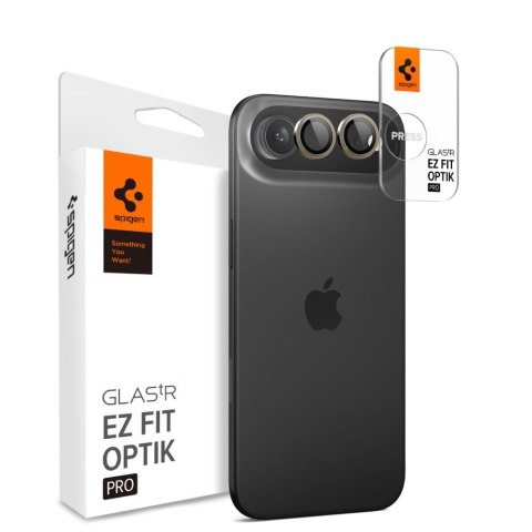 OSŁONA APARATU SPIGEN OPTIK PRO GLAS.TR "EZ FIT" CAMERA PROTECTOR 2-PACK IPHONE AIR GOLD Spigen