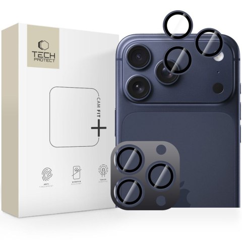 OSŁONA APARATU TECH-PROTECT CAMRING FIT+ IPHONE 14 PRO / MAX / 15 PRO / MAX / 16 PRO / MAX / 17 PRO / MAX DEEP BLUE Tech-Protect
