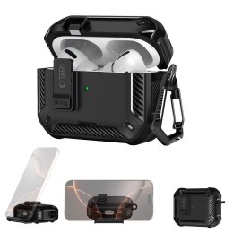 TECH-PROTECT CARBONOX MAGSAFE APPLE AIRPODS PRO 3 BLACK Tech-Protect