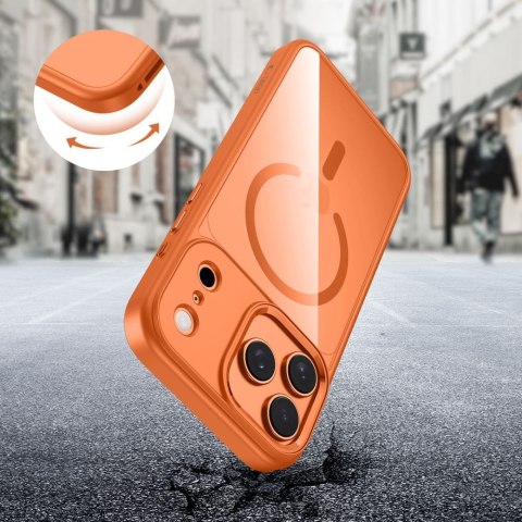 TECH-PROTECT MAGMAT MAGSAFE IPHONE 17 PRO COSMIC ORANGE/CLEAR Tech-Protect