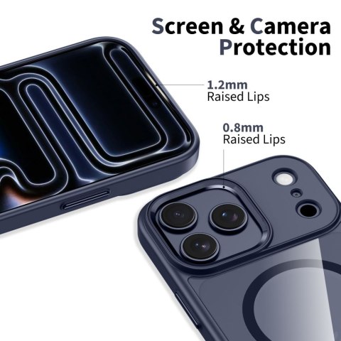 TECH-PROTECT MAGMAT MAGSAFE IPHONE 17 PRO DEEP BLUE/CLEAR Tech-Protect