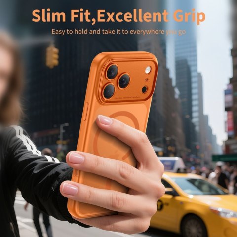 TECH-PROTECT MAGPEAK MAGSAFE CC IPHONE 17 PRO MATTE COSMIC ORANGE Tech-Protect