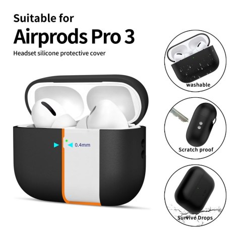 TECH-PROTECT SILICONE APPLE AIRPODS PRO 3 BLACK Tech-Protect