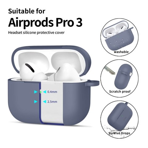 TECH-PROTECT SILICONE HOOK APPLE AIRPODS PRO 3 BABY BLUE Tech-Protect