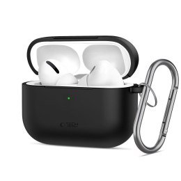 TECH-PROTECT SILICONE HOOK APPLE AIRPODS PRO 3 BLACK Tech-Protect