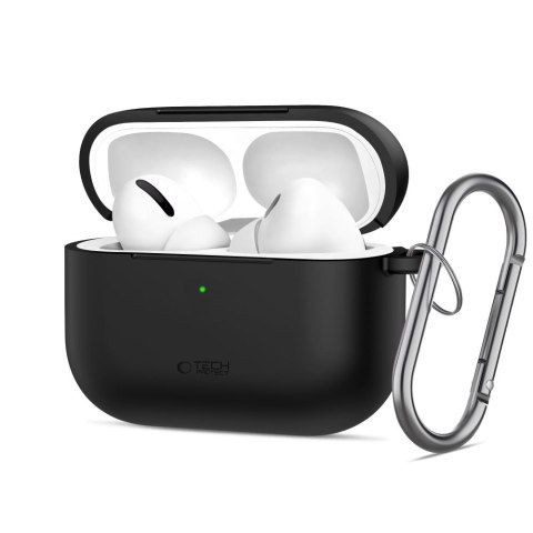 TECH-PROTECT SILICONE HOOK APPLE AIRPODS PRO 3 BLACK Tech-Protect