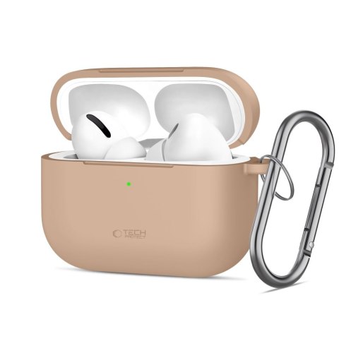 TECH-PROTECT SILICONE HOOK APPLE AIRPODS PRO 3 CAFFE LATTE Tech-Protect