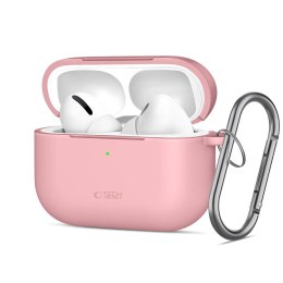 TECH-PROTECT SILICONE HOOK APPLE AIRPODS PRO 3 DUSTY PINK Tech-Protect