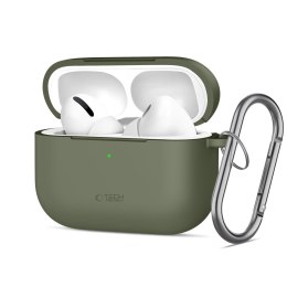 TECH-PROTECT SILICONE HOOK APPLE AIRPODS PRO 3 OLIVE GREEN Tech-Protect