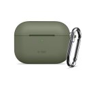 TECH-PROTECT SILICONE HOOK APPLE AIRPODS PRO 3 OLIVE GREEN Tech-Protect