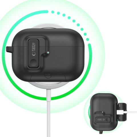 TECH-PROTECT SLIM HOOK APPLE AIRPODS PRO 3 BLACK Tech-Protect