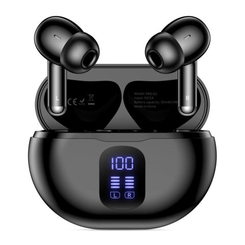 TECH-PROTECT ULTRABOOST TWS EARPHONE PRO G2 BLACK Tech-Protect