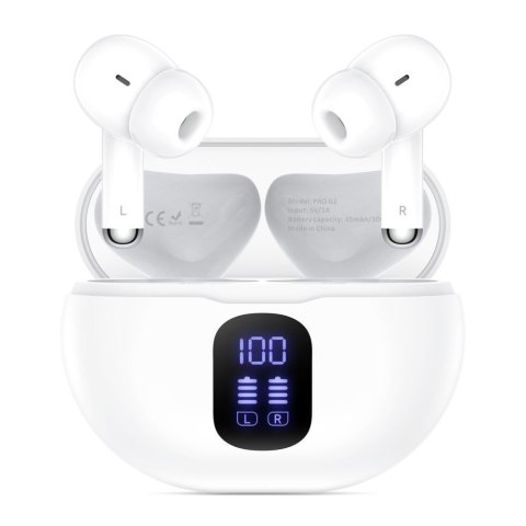 TECH-PROTECT ULTRABOOST TWS EARPHONE PRO G2 WHITE Tech-Protect